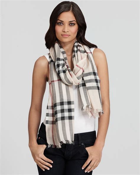 burberry giant check silk &|Burberry silk scarf.